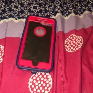 iPhone 8+ case with screen protector
